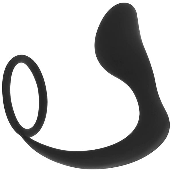 OHMAMA - SILICONE ANAL PLUG WITH RING 10.5 CM 3
